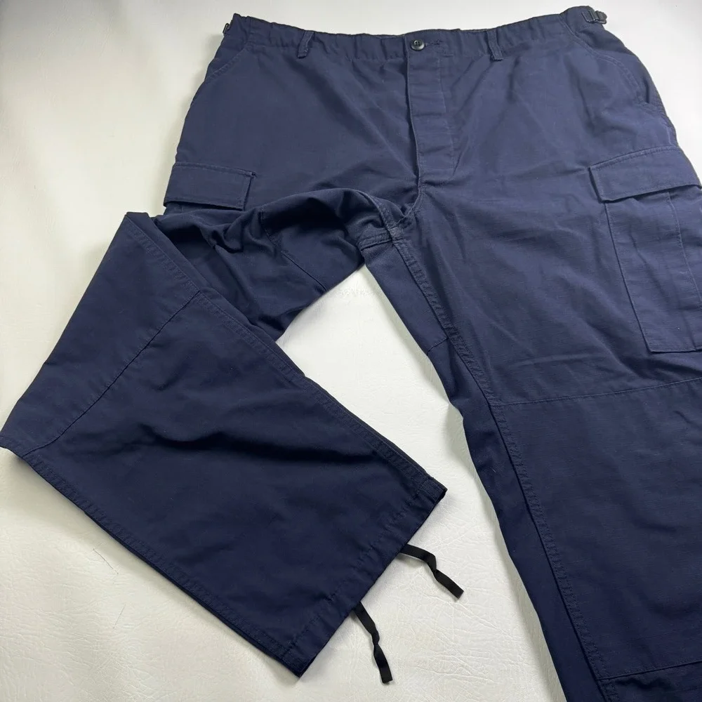 Propper Mens Navy Blue Ripstop Tactical Cargo Pants BDU F5201 XL Long
